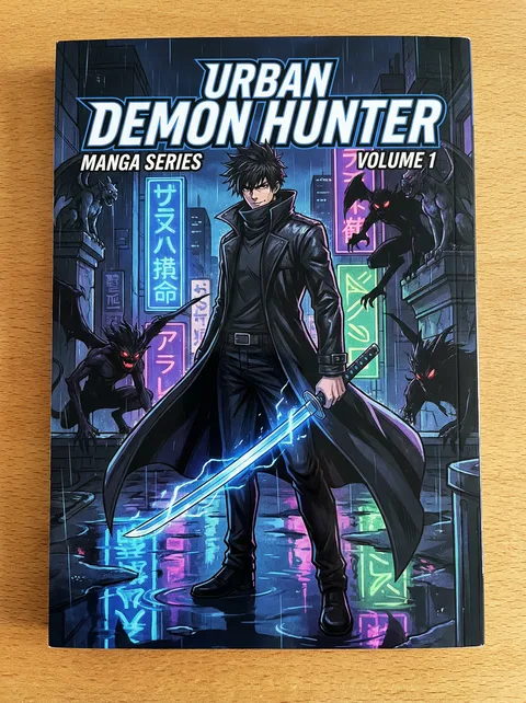 成人漫画 - 新作漫画《都市猎魔人》封面